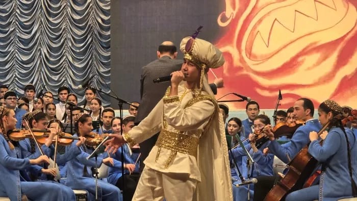 В Ашхабаде прошел праздничный детский концерт