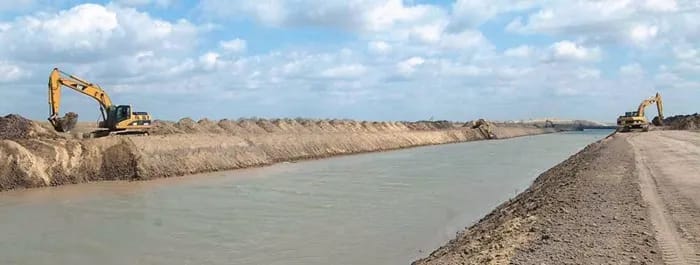 На севере Туркменистана от наносов очищено 166 километров коллекторно-дренажных сетей