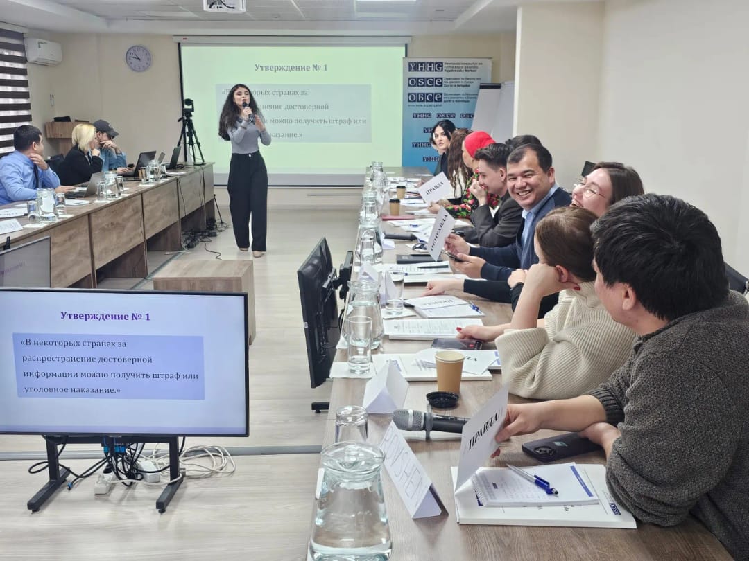 ОБСЕ провела в Ашхабаде тренинг по медийной грамотности для блогеров