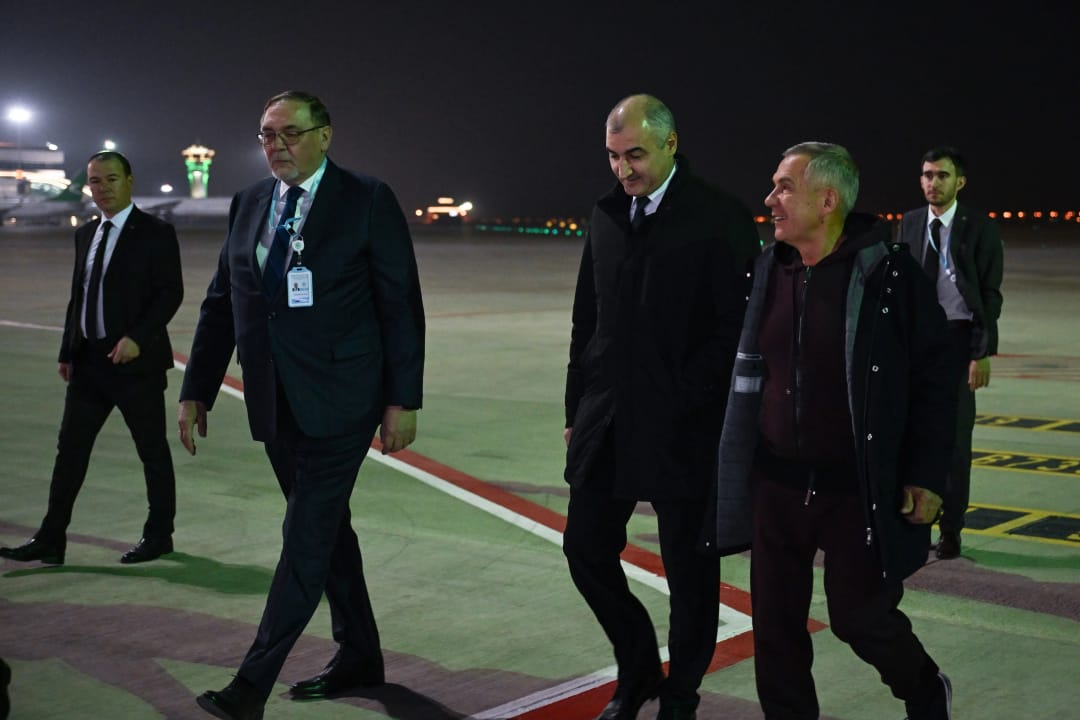 Рустам Минниханов находится с рабочим визитом в Туркменистане