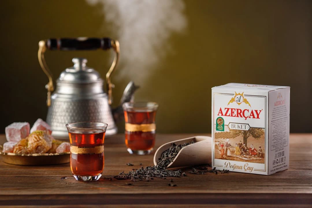 Azercay tea is available in supermarkets and online stores in Ashgabat