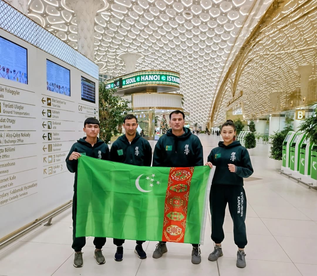 Сборная Туркменистана по киокушинкай карате примет участие в международном турнире