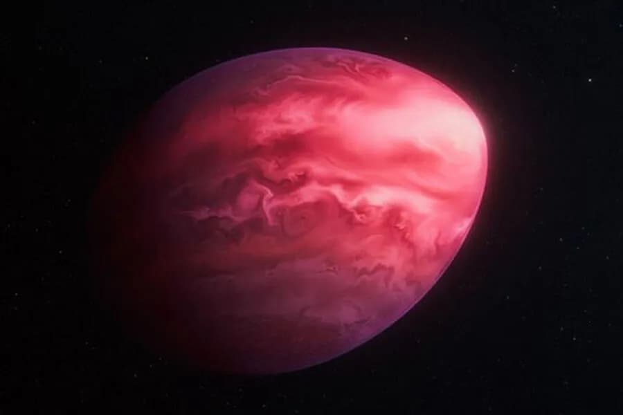 Астрономы обнаружили планету необычной вытянутой формы