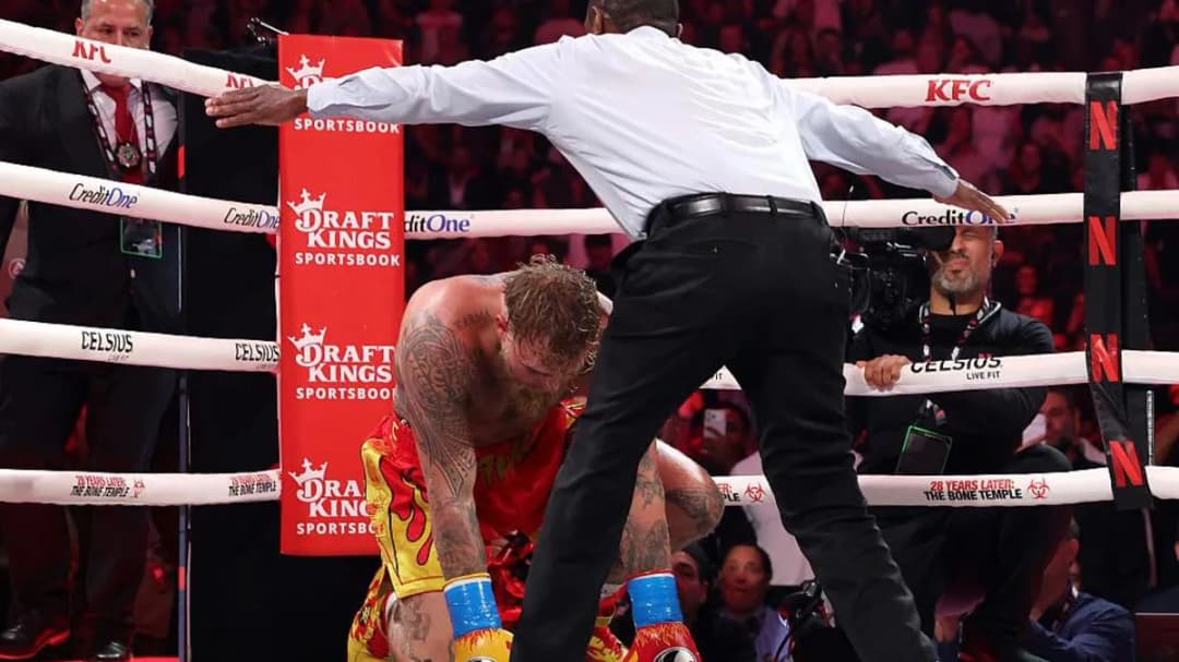 Джейк Пол получил двойной перелом челюсти в бою с Энтони Джошуа