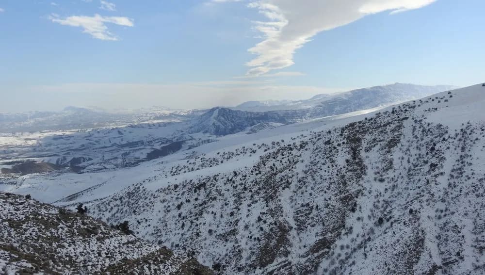 На этой неделе в Туркменистане ожидается до -8 градусов, снег с дождем