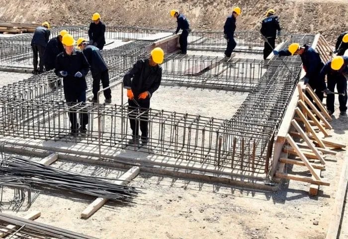 Daşoguzda Adalat müdirliginiň täze edara binasy gurulýar