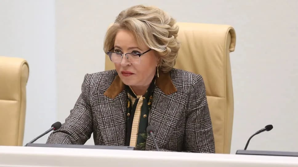 Валентина Матвиенко поздравила Президента Туркменистана с Новым годом