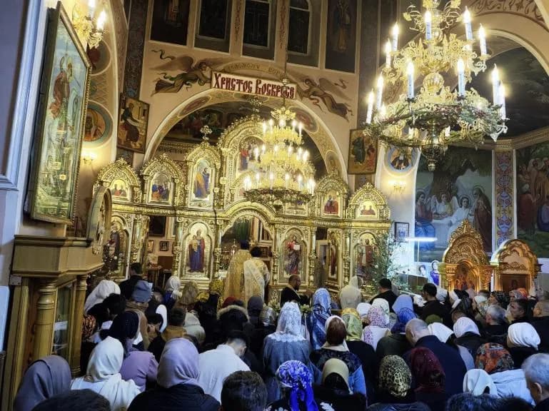 В православных храмах Туркменистана прошли Рождественские службы