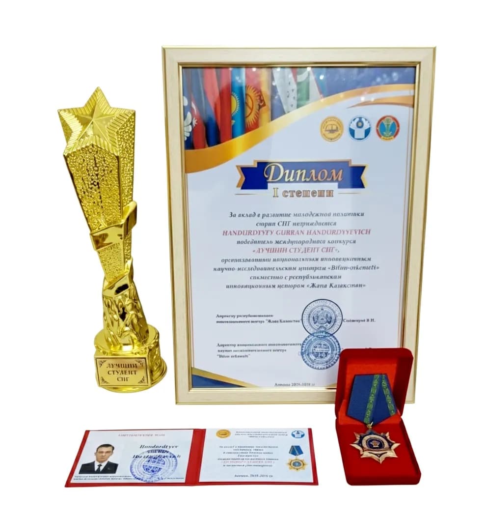 Belarus döwlet uniwersitetiniň türkmenistanly talyby GDA-nyň iň gowy talyby boldy