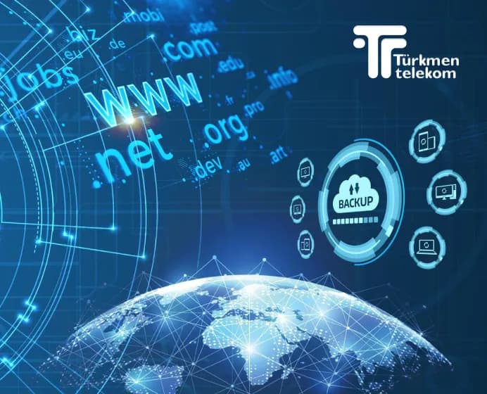 Компания «Туркментелеком» предлагает новые возможности бэкапа и управления доменами