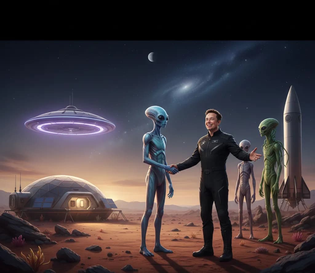 SpaceX стремится к межзвездным полетам и поиску внеземной жизни