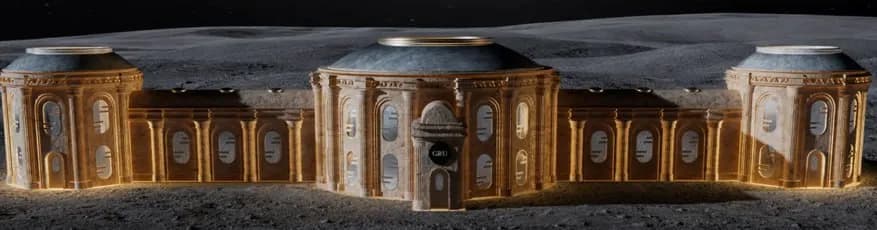 Американская компания представила проект лунной гостиницы