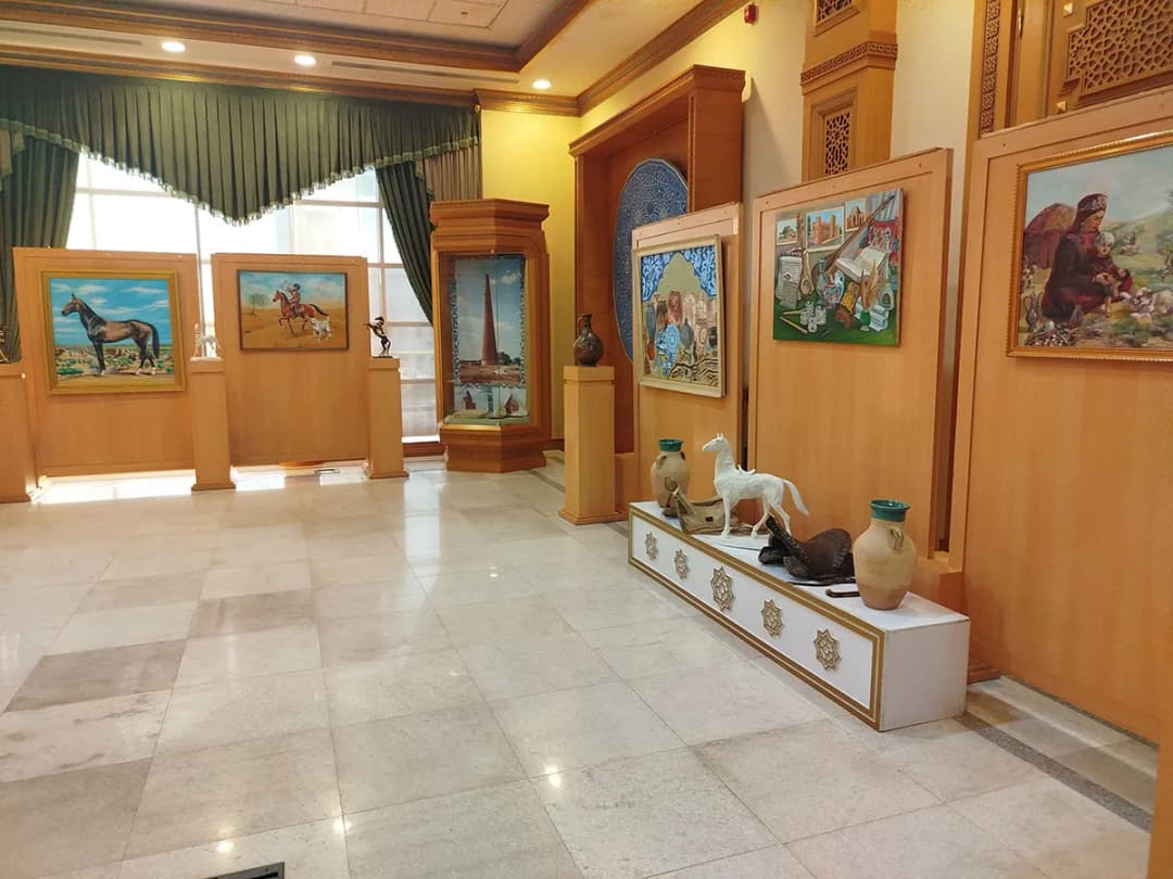 В музее Дашогузского велаята открыта выставка, посвященная туркменским скакунам