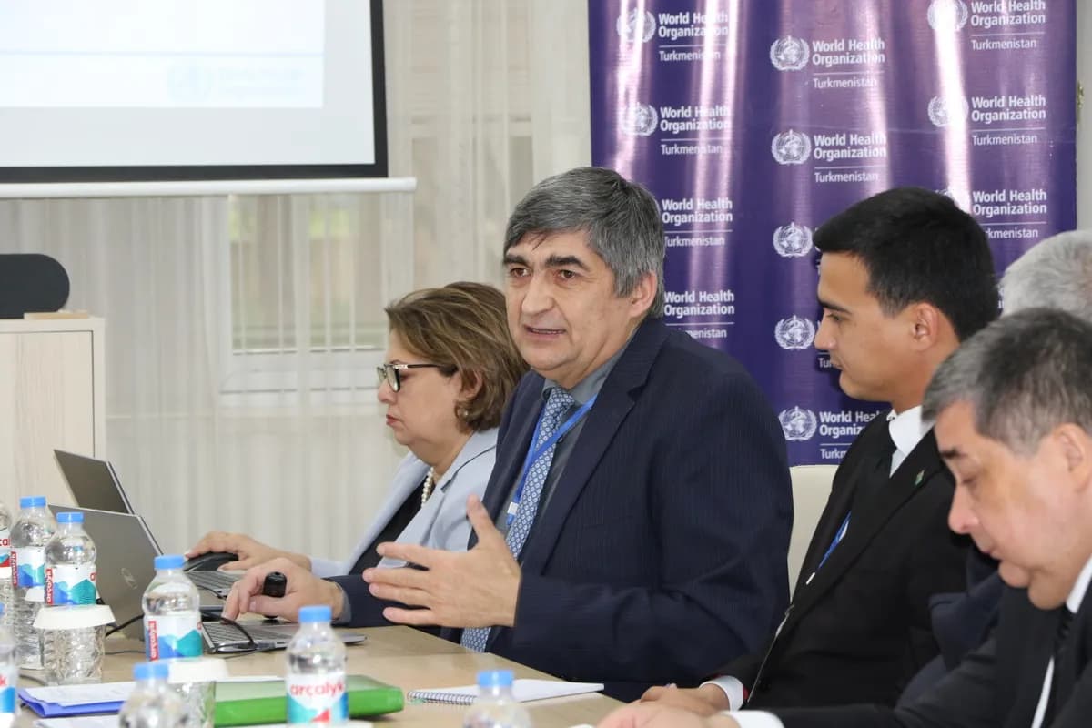 WHO supported Turkmenistan in strengthening vaccine safety systems
