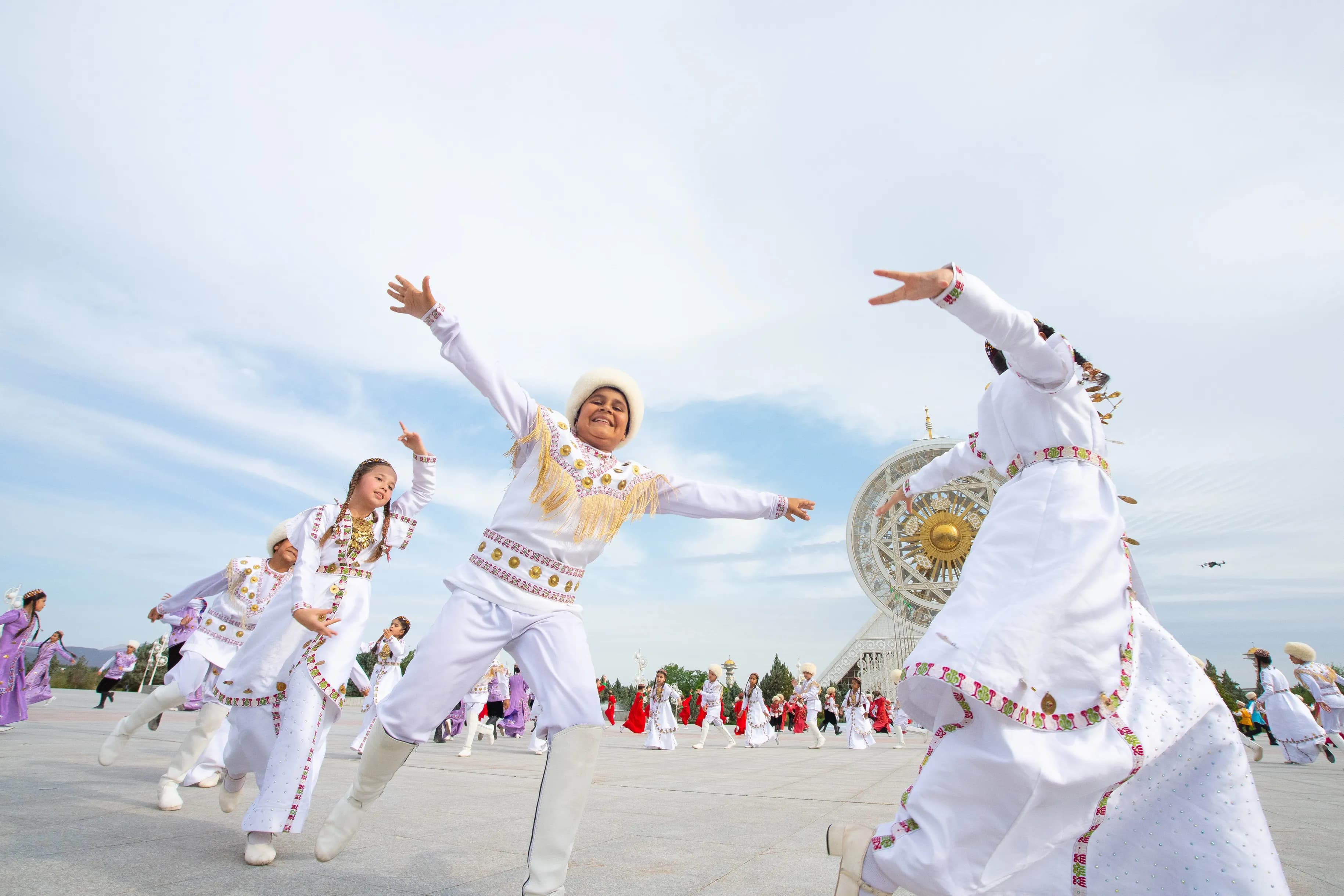 What social and cultural events will be held in Turkmenistan in April