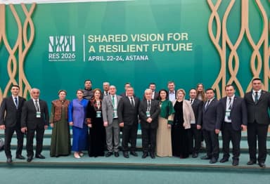 Türkmenistanyň wekiliýeti Astanada "RES 2026" sebitleýin ekologiýa sammitine işjeň gatnaşdy