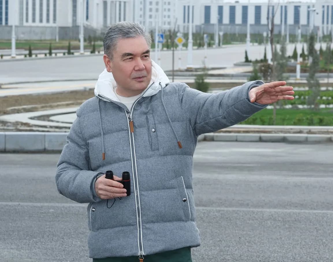 Türkmen halkynyň Milli Lideri Arkadag şäherine iş saparyny amala aşyrdy