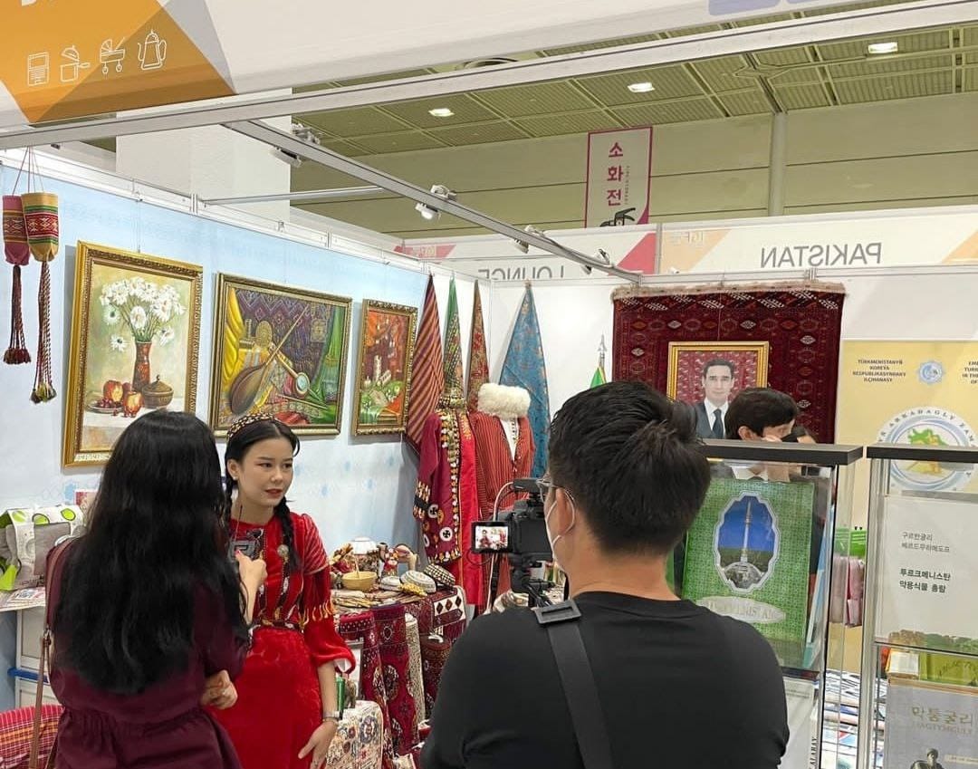 Туркменистан впервые принял участие в выставке Import Goods Fair 2022 в Сеуле