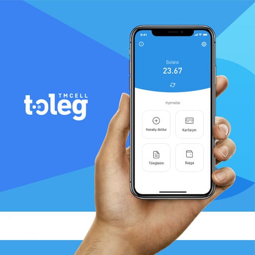 Сотовый оператор «Алтын асыр» обновил приложение «Töleg» для Android и iOS
