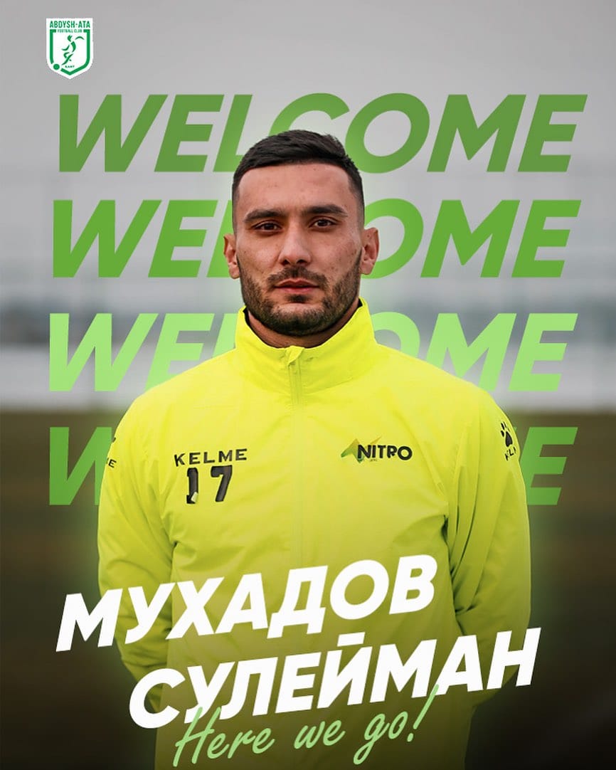 Suleyman Muhadov moved to “Abdysh-Ata”