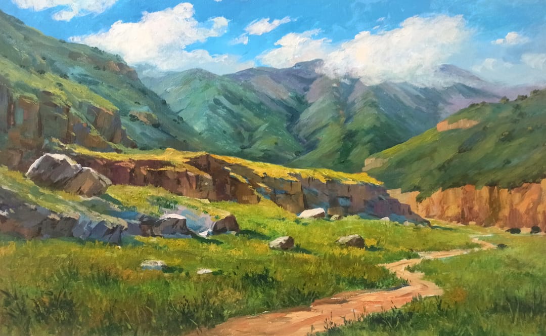 В Ашхабаде открылась художественная выставка, посвященная поэзии Махтумкули