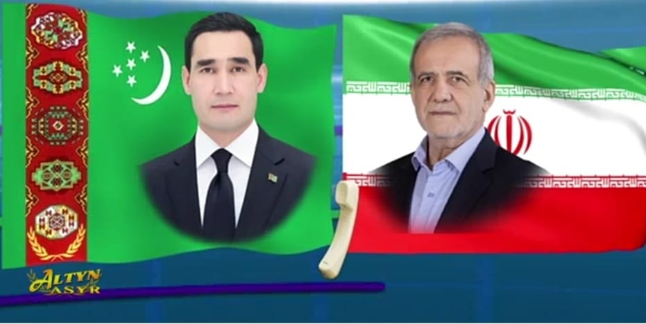 Serdar Berdimuhamedov invited Masoud Pezeshkian to visit Turkmenistan