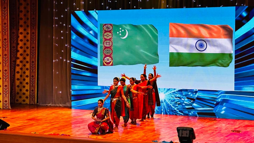 Концерт индийских танцев и музыки с успехом прошел в Ашхабаде