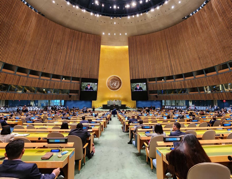 Türkmenistan dünýädäki suw meselesini çözmegiň üç ýörelgesini beýan etdi