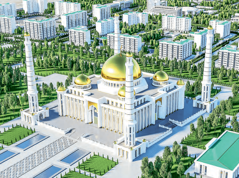 При главной мечети Ахала построят медресе