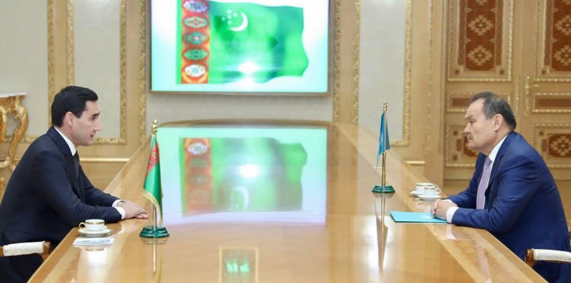 Serdar Berdimuhamedow Türki Döwletleriň Guramasynyň Baş sekretaryny kabul etdi