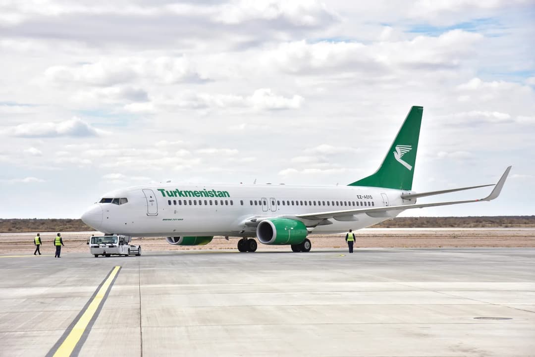 Turkmenistan Airlines has changed the flight schedule from Ashgabat to Delhi