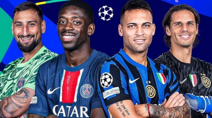 ПСЖ и «Интер» разыграют трофей футбольной Лиги чемпионов