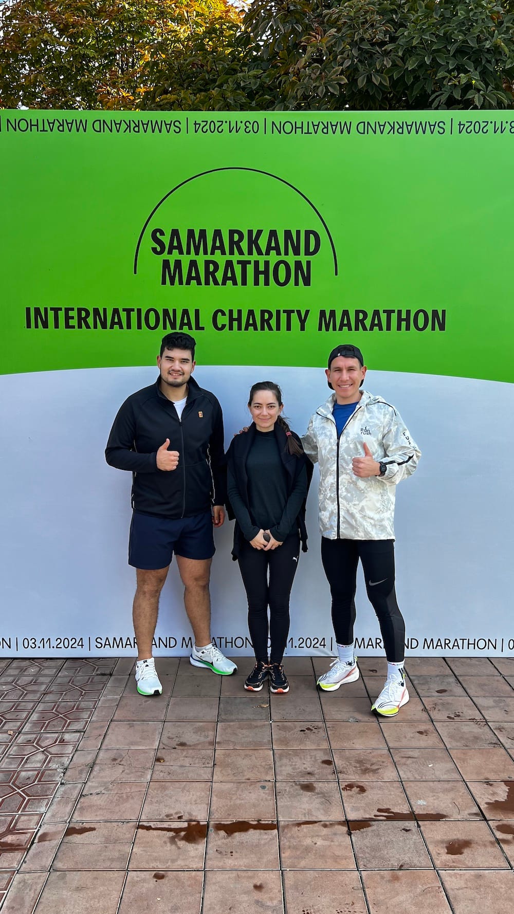 Running club from Turkmenistan took part in the international marathon in Samarkand for the first time