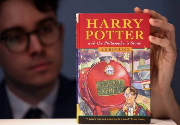 First edition of “Harry Potter and the Philosopher’s Stone” with mistakes put up for auction