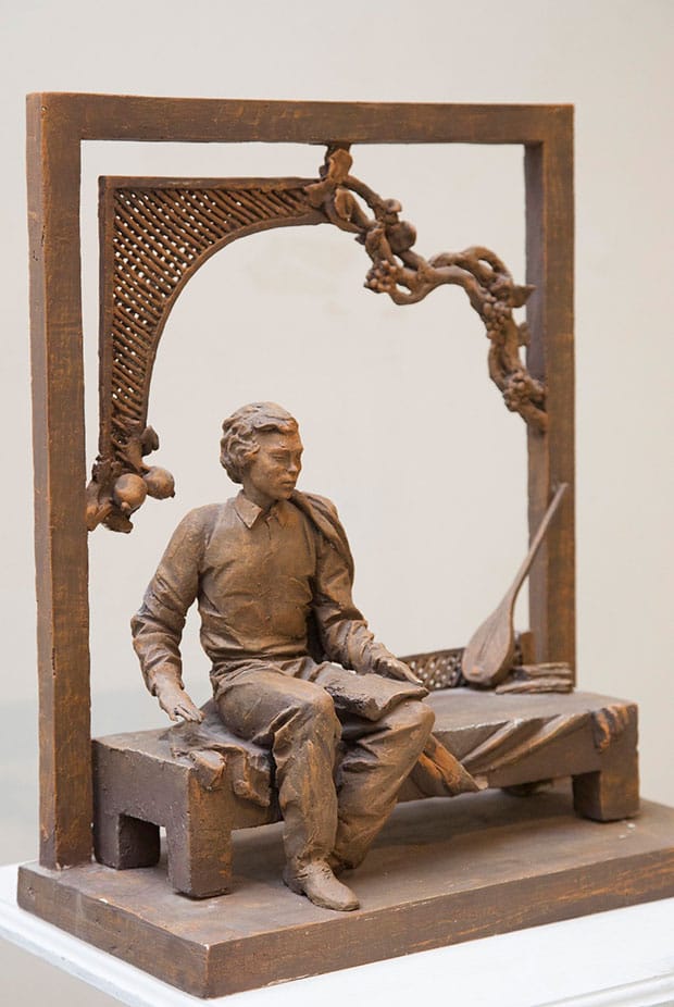 С большим успехом прошла выставка мастера монументальной, станковой и декоративной скульптуры Нурмухаммеда Атаева