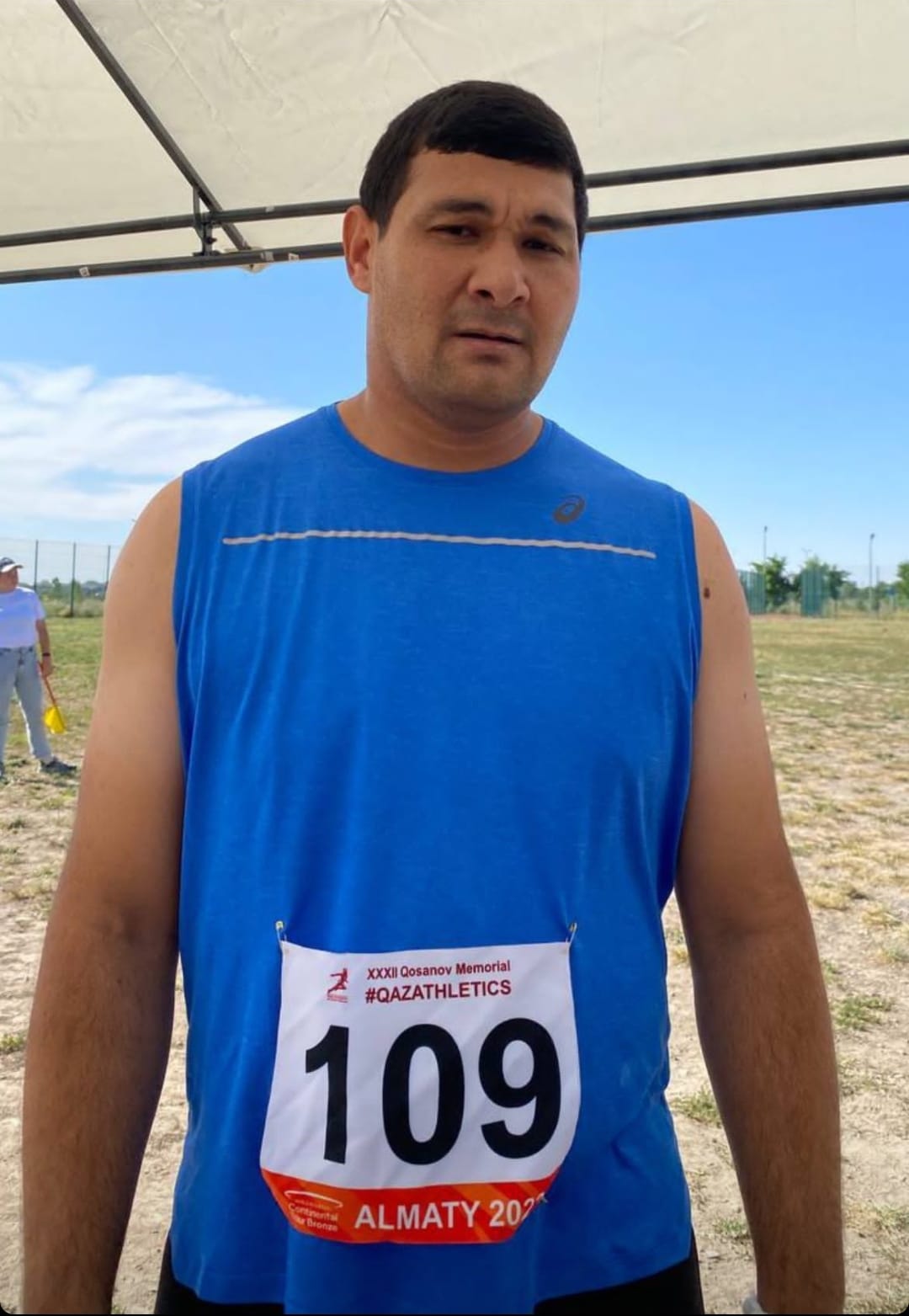 Мерген Маммедов из Туркменистана выиграл золото в метании молота на международном турнире в Алматы