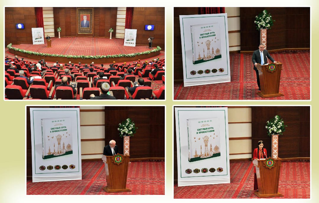 Berdimuhamedowyň «Abadançylygyň röwşen gadamlary» atly kitaby rus we iňlis dillerinde neşir edildi