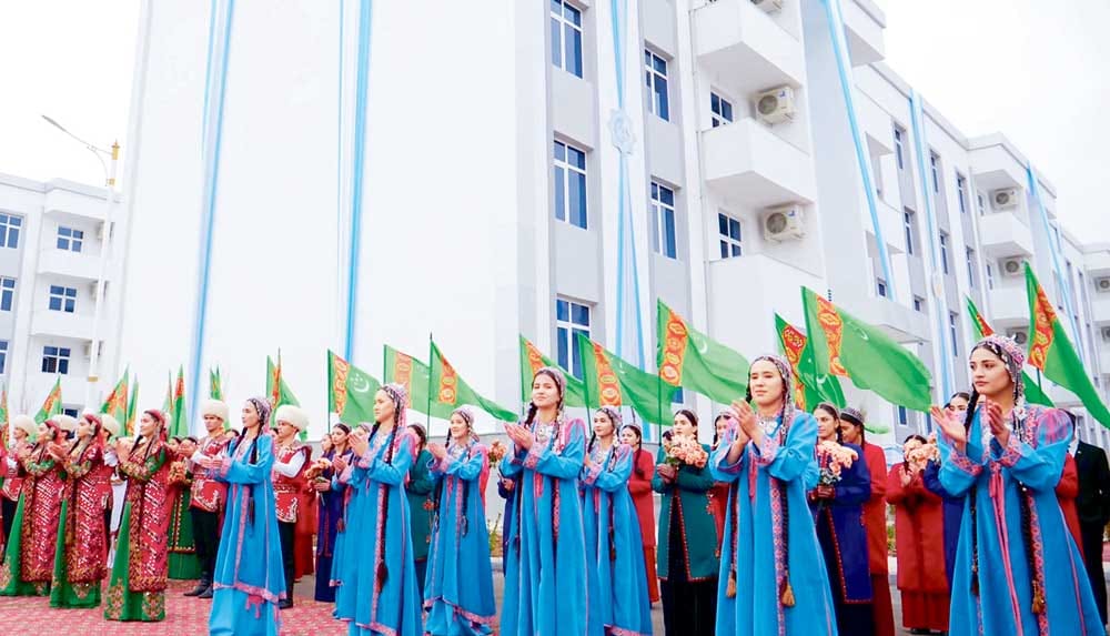 Türkmenbaşy şäherinde 5 sany ýaşaýyş jaýy açyldy