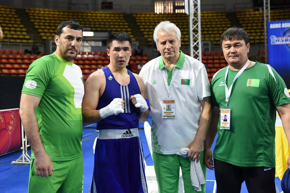 Nursähet Pazzyýew Türkmenistanda «Ýylyň boksçusy» diýlip yglan edildi