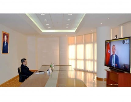 Главы МИД Туркменистана и Турции провели онлайн-переговоры