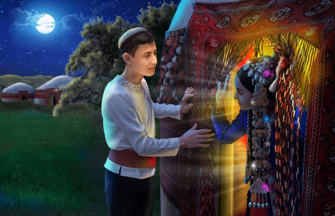 A photographer from Turkmenistan has created a collection of unique art objects