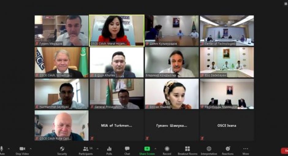 ОБСЕ организовал в Ашхабаде семинар по противодействию коррупции