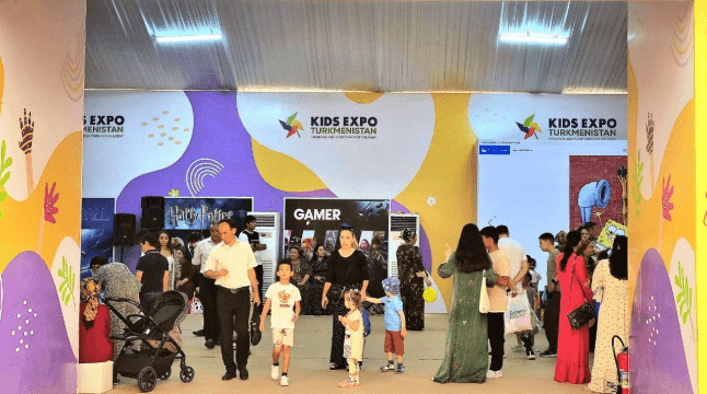 21 августа в Ашхабаде стартует выставка-ярмарка Kids Expo 2025 «Всё для детей»