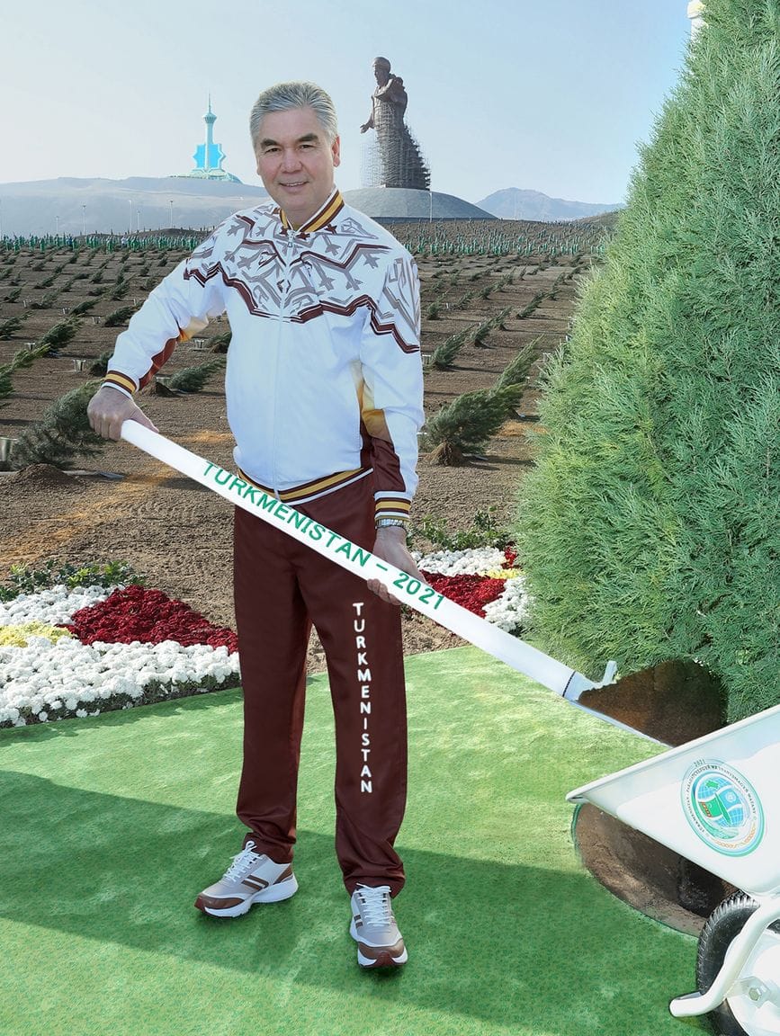The President of Turkmenistan launched the autumn greening campaign