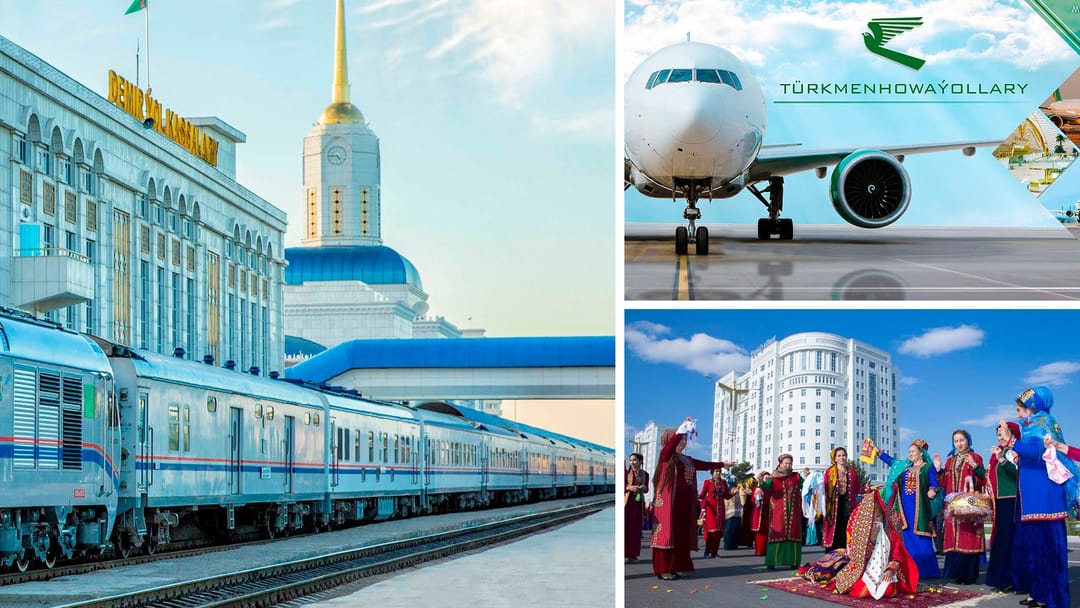 Авиакомпания «Туркменистан» возобновила продажу международных билетов онлайн, в Туркменистане повысили размеры льготных кредитов для молодых семей, возобновлено железнодорожное сообщение по маршруту Ашхабад-Серхетабат