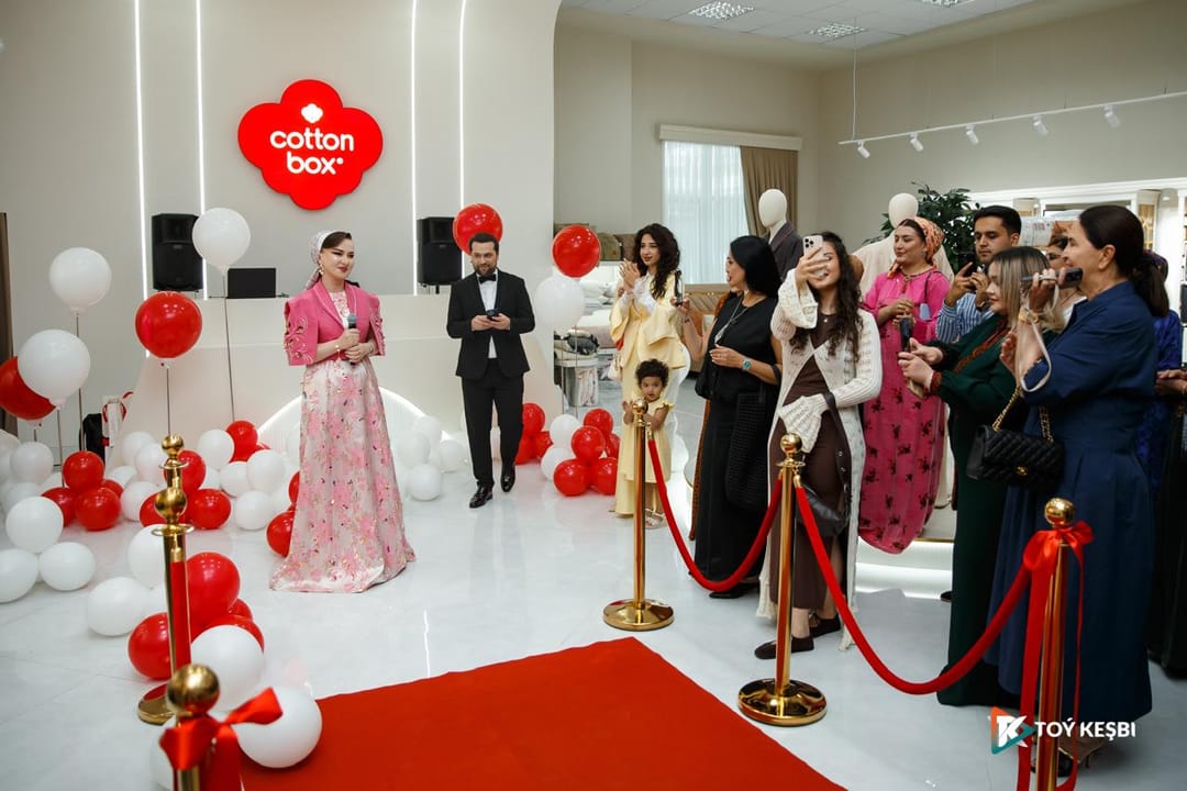 Международный турецкий бренд CottonBox открыл официальный магазин в Ашхабаде