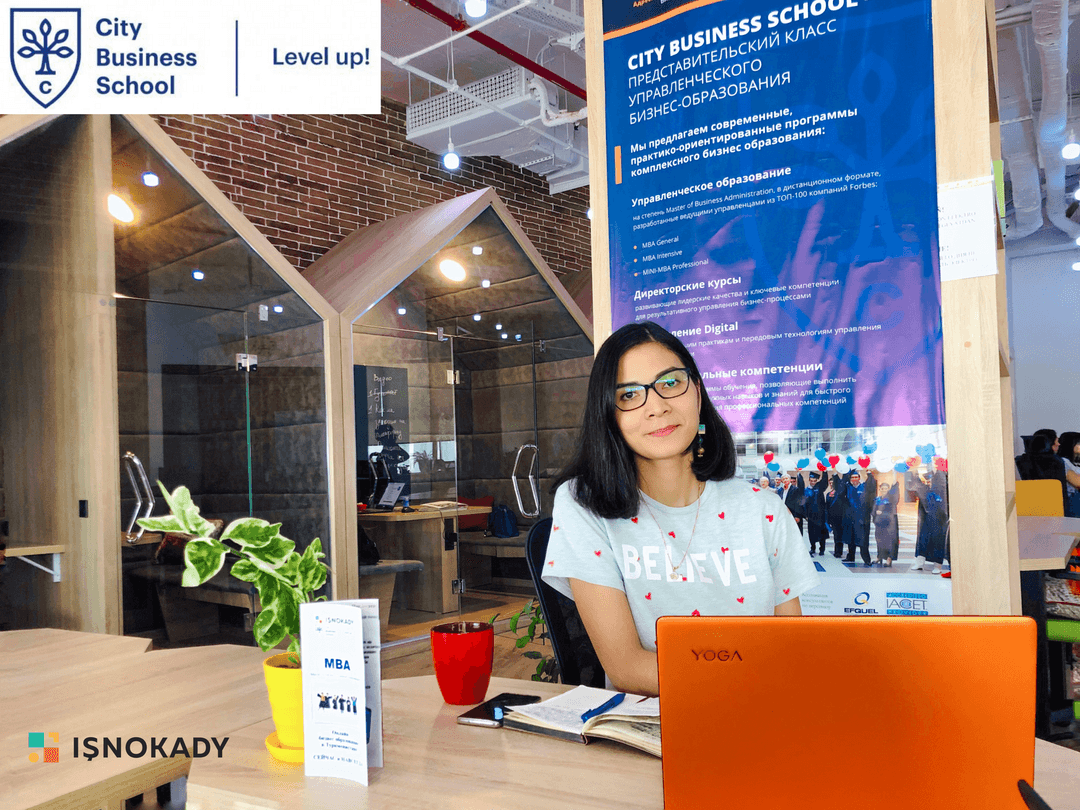 «Иш Нокады» сообщает о возможности получения онлайн-образования МВА в Туркменистане