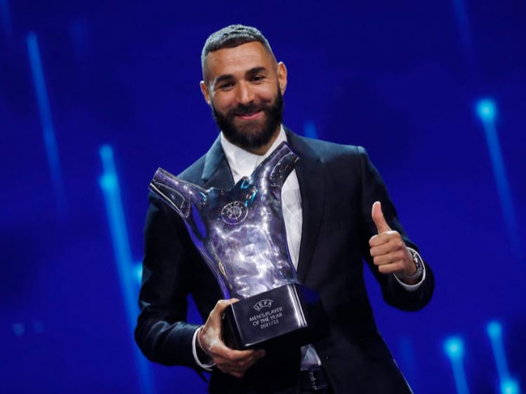 Карим Бензема обошел де Брейне и Куртуа в голосовании на «Лучшего футболиста Европы»