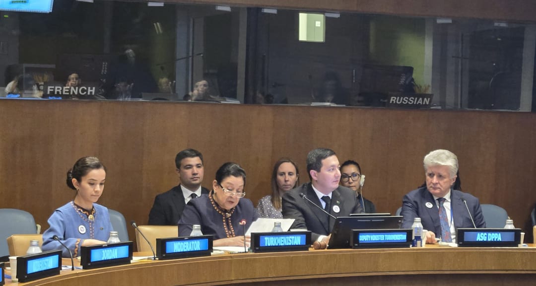 О результатах визита молодежной делегации Туркменистана в Нью-Йорк