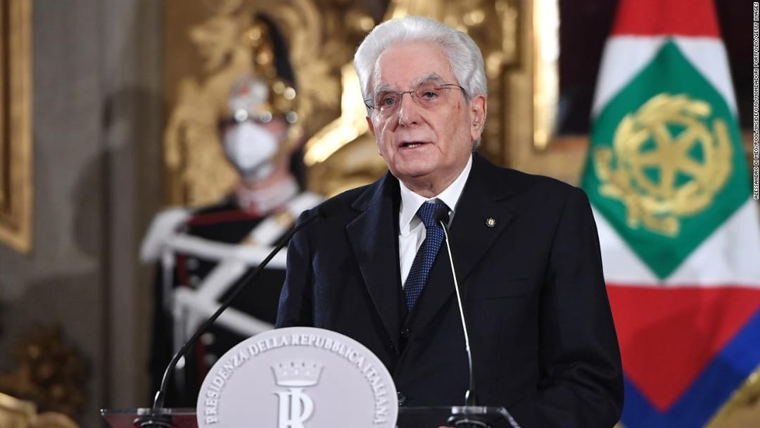 Italiýanyň Prezidenti Seržo Mattarella ikinji möhlete saýlandy